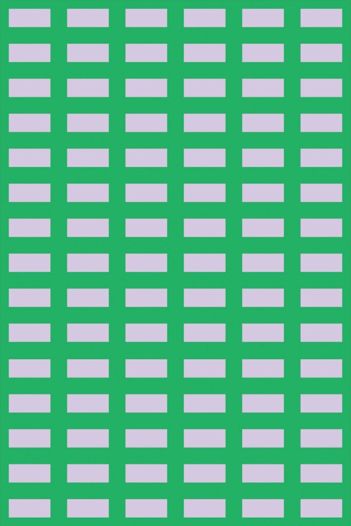 Unpasted Green Geometric Wallpaper for Walls by Fancy Walls
