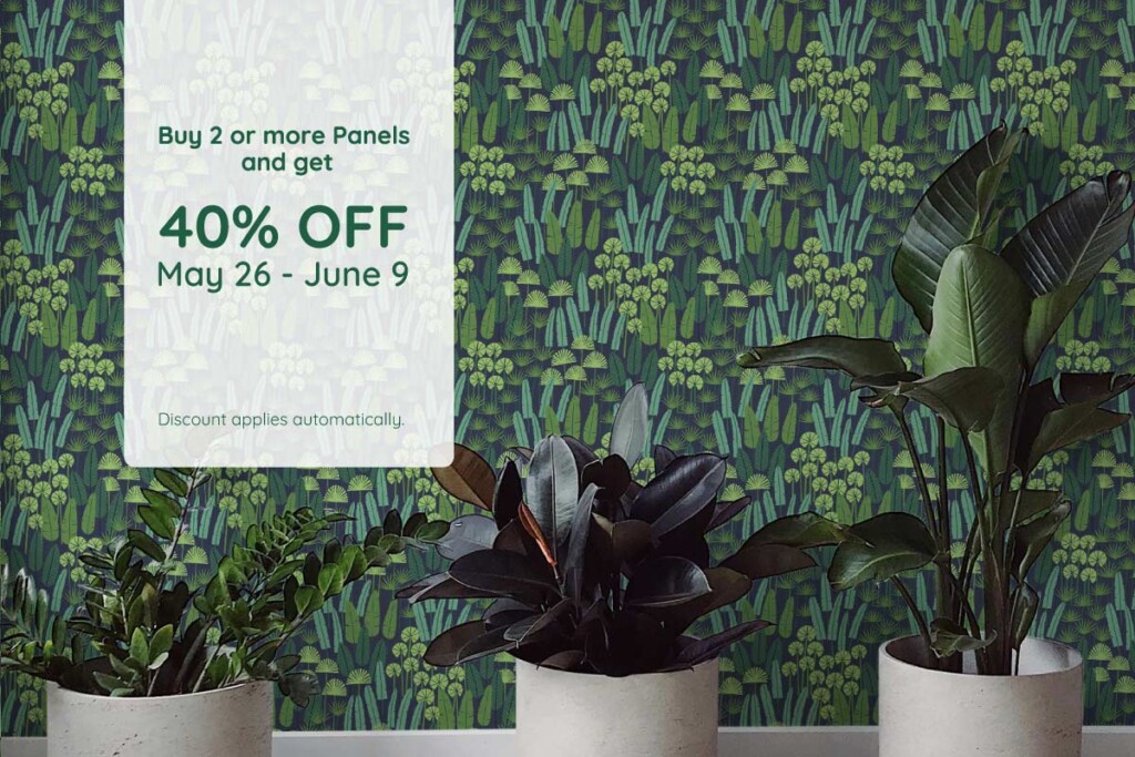 Peel and Stick Wallpaper Sale - Buy 2 or more panels and get 40 percent off - Fancy Walls wallpaper & wall murals