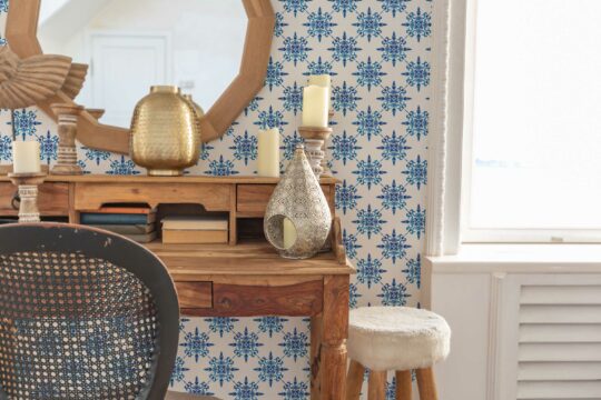Fancy Walls' Petite Azulejo Non-pasted Wallpaper for Walls