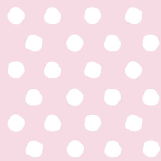 dots pink and white traditional wallpaper