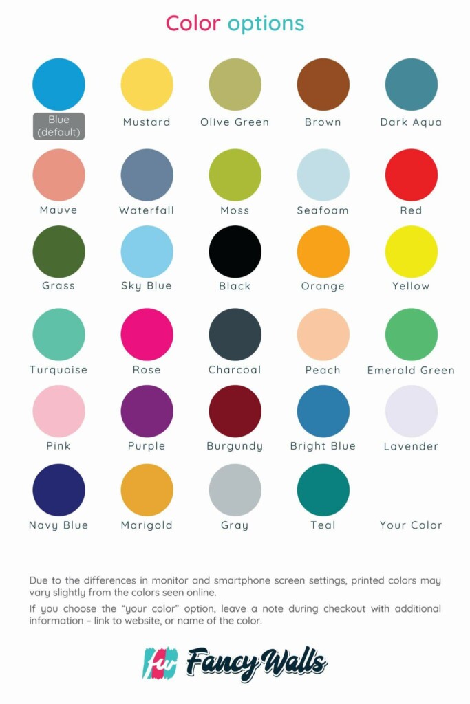 Custom color choices for Minimalist teeth wallpaper for walls