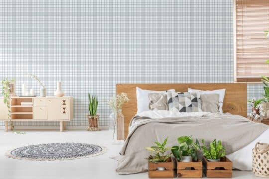 modern plaid non-pasted wallpaper