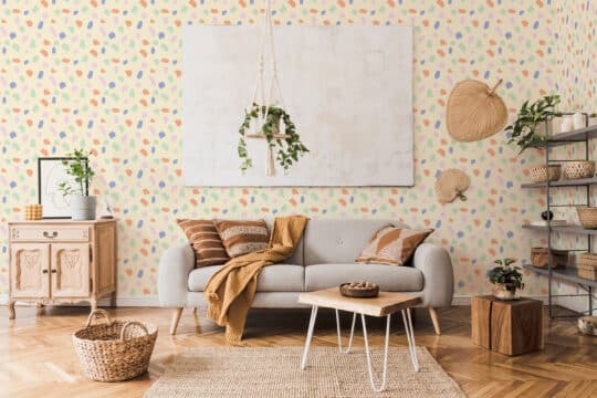 pastel brushstroke non-pasted wallpaper