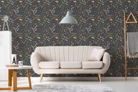 multicolor scandinavian unpasted wallpaper