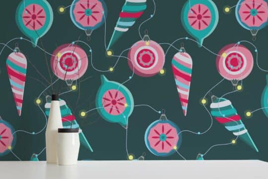 lights peel and stick wallpaper
