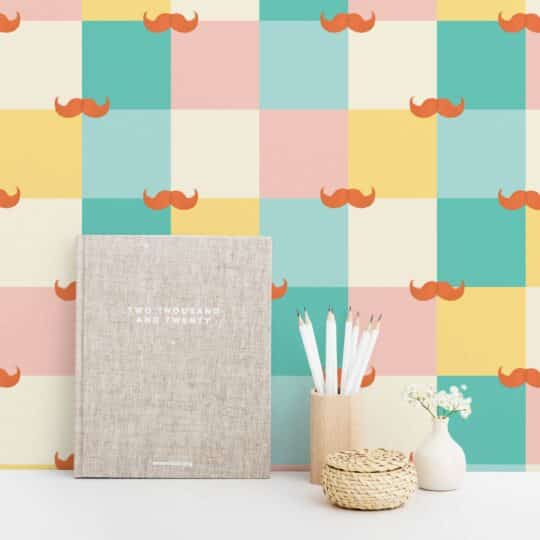 multicolor home office peel and stick removable wallpaper
