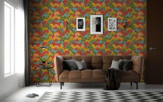 living room self-adhesive wallpaper