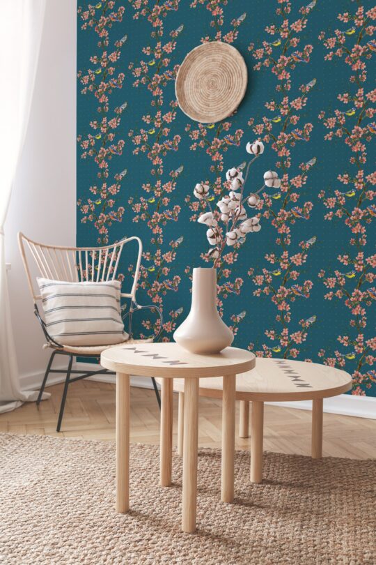 bird peel and stick wallpaper