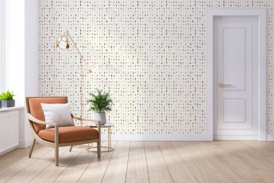 Non-pasted Beige Brew wallpaper for walls from Fancy Walls