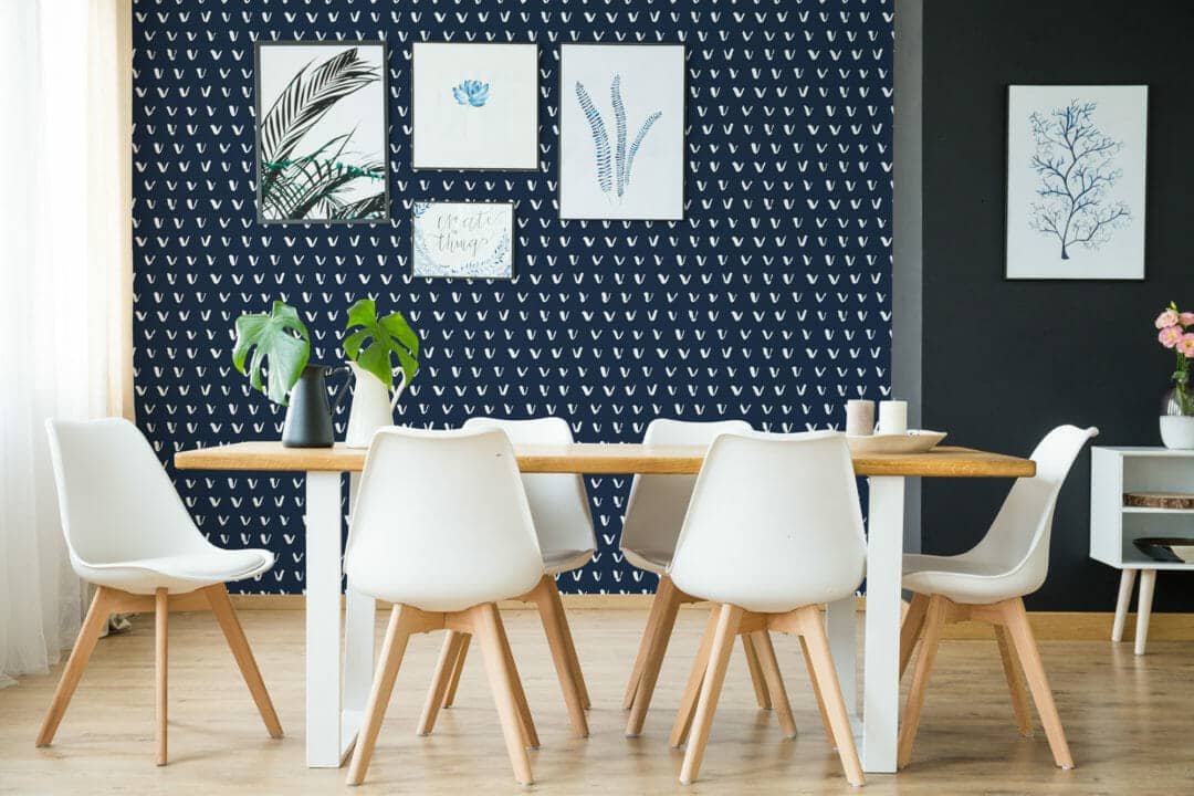 Check mark pattern wallpaper | Fancy Walls