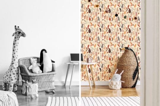 neutral removable wallpaper