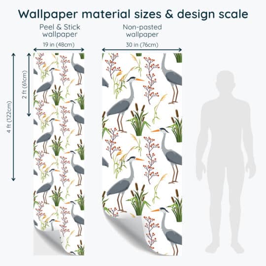 Non-pasted and Peel and stick Bird design and pattern preview