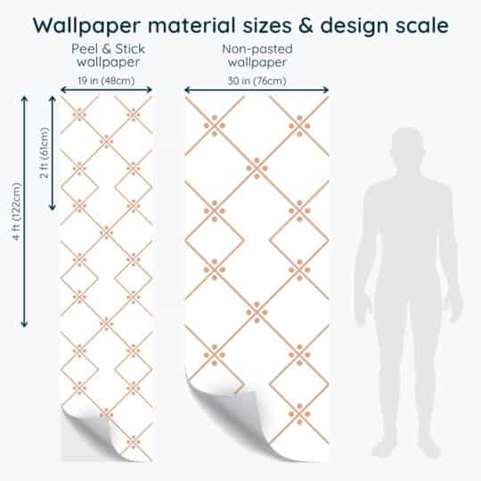 Non-pasted and Peel and stick Brown aesthetic Tile design and pattern preview