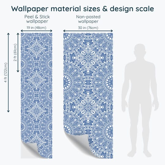 Non-pasted and Peel and stick Classical Morocco design and pattern preview