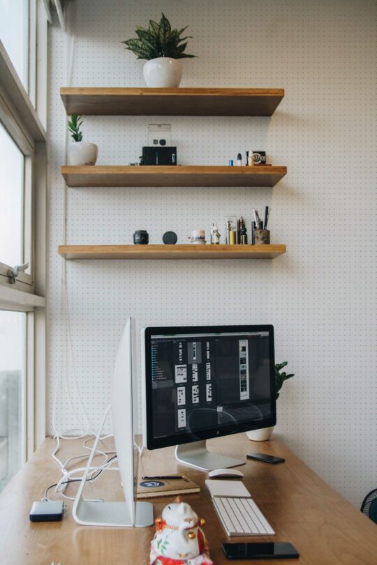 Whispered Tales of White Dots traditional wallpaper by Fancy Walls
