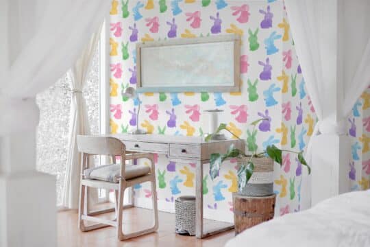 watercolor removable wallpaper