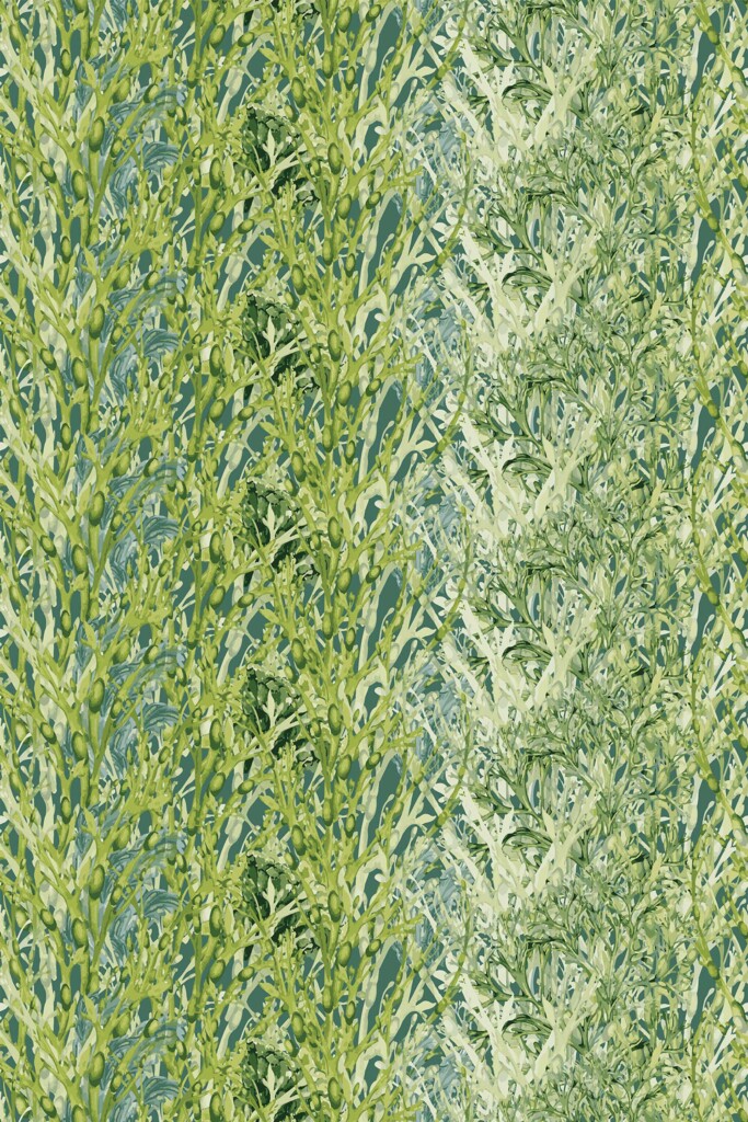 Fancy Walls olive green plant and tree wallpaper for walls with three-dimensional pattern