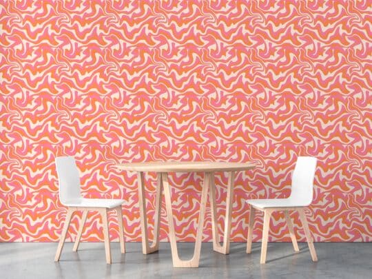 orange accent wall peel and stick removable wallpaper