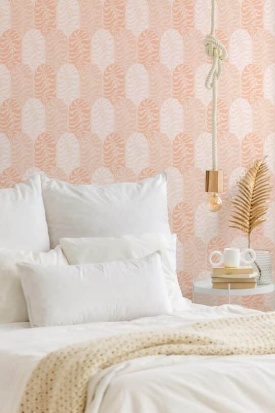 orange bedroom peel and stick removable wallpaper