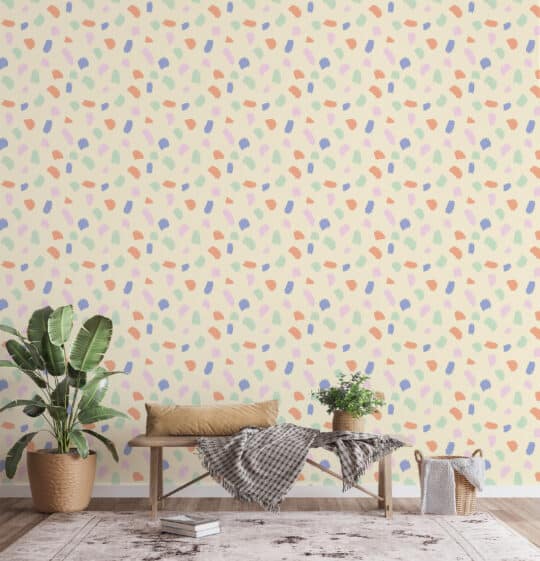 pastel removable wallpaper