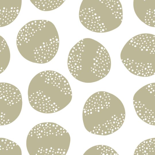 Scandinavian beige circle pattern removable wallpaper