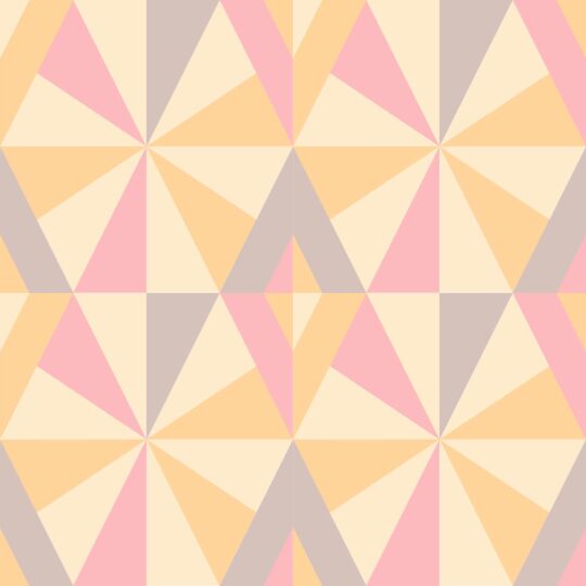 Retro geometric removable wallpaper