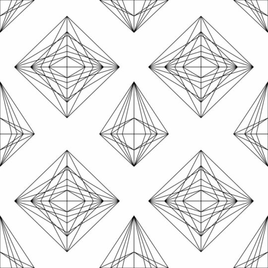 Geometric diamond removable wallpaper