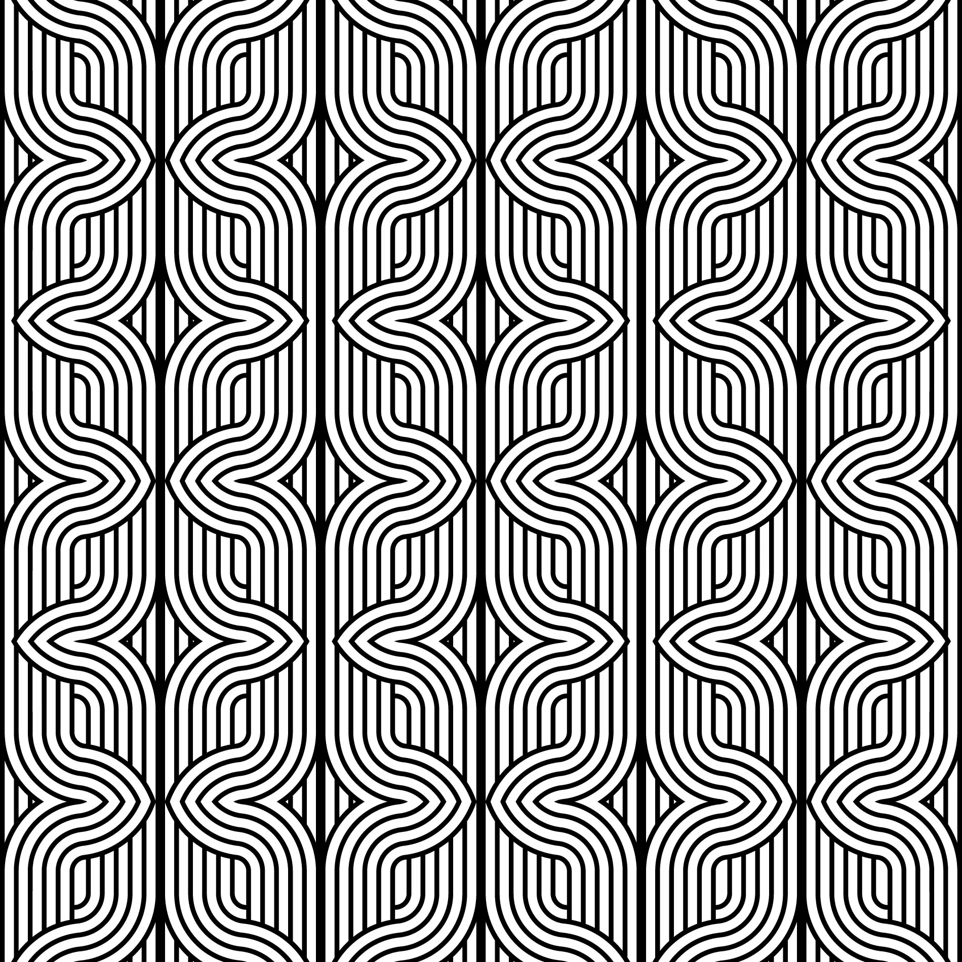 Art Deco Seamless Geometric Pattern. Elegant Wallpaper Design with