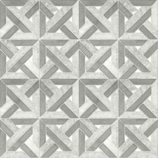 Geometric stone tile removable wallpaper
