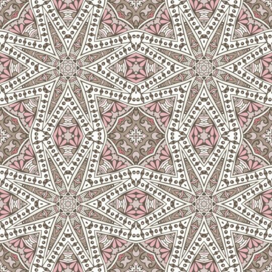Moroccan geometric removable wallpaper