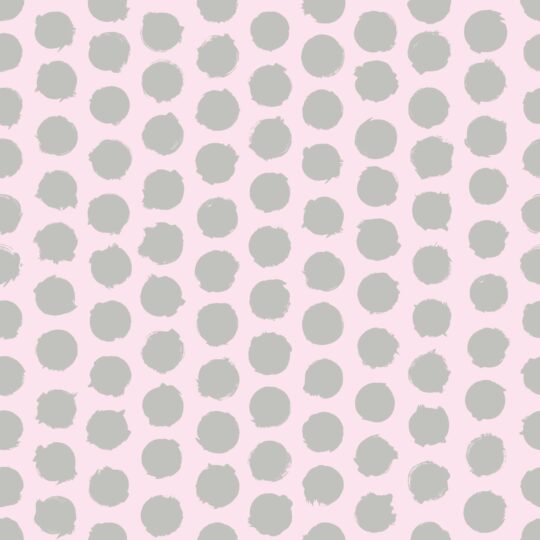 Pink and gray brushstroke polka dot peel and stick wallpaper