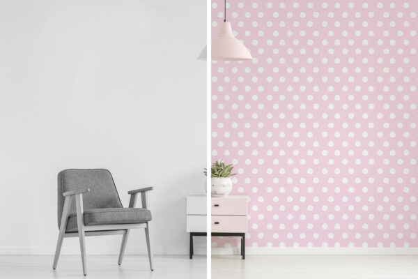 minimalist dots non-pasted wallpaper