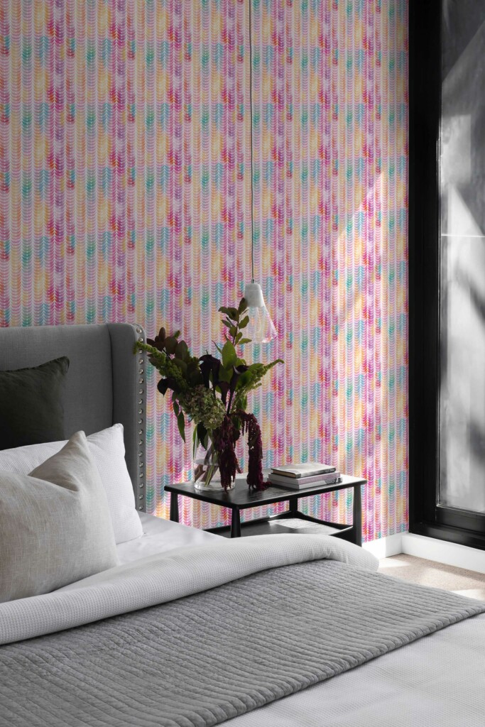 Rosy Petals self-adhesive wallpaper by Fancy Walls