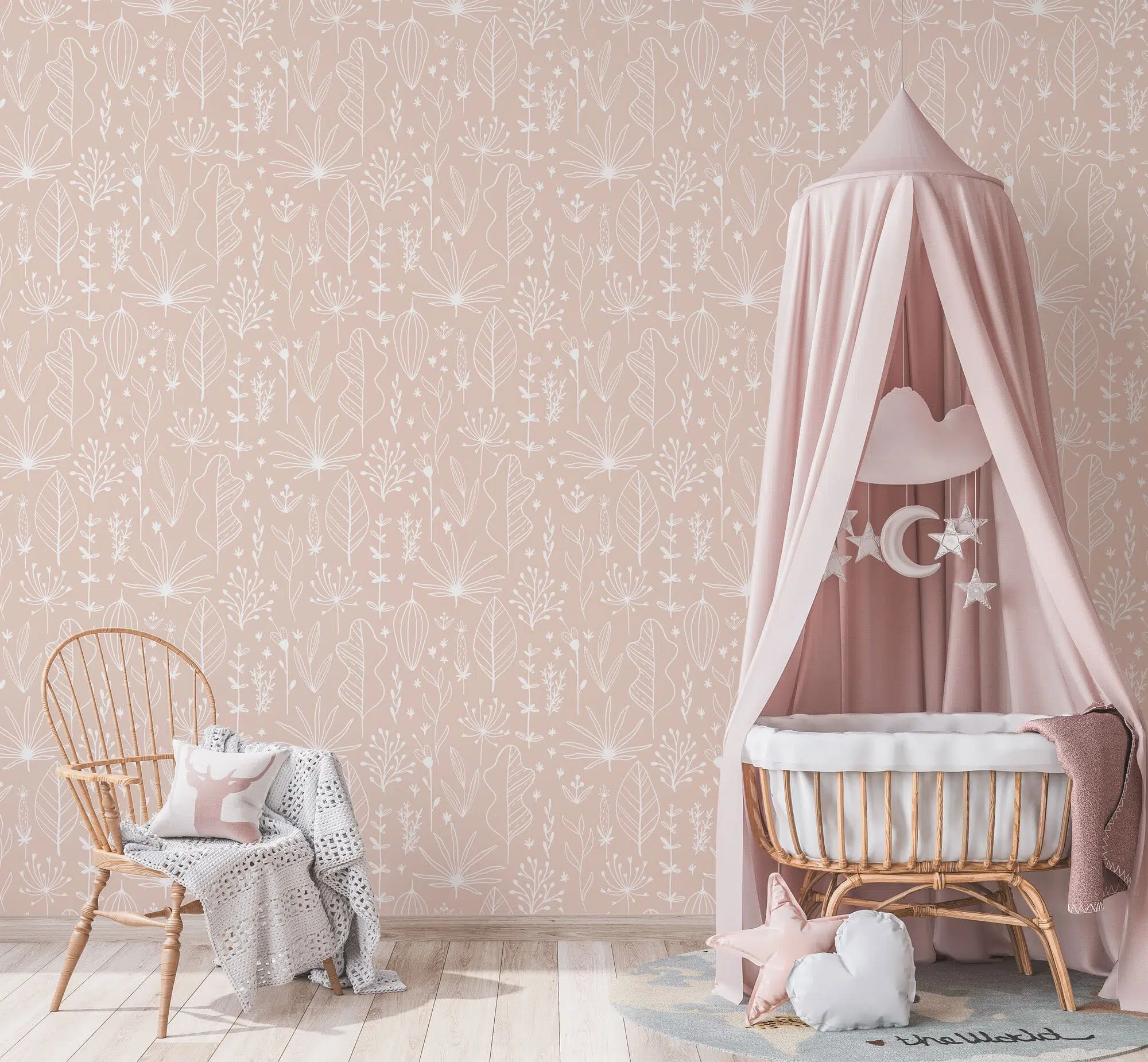 wallpaper pink baby