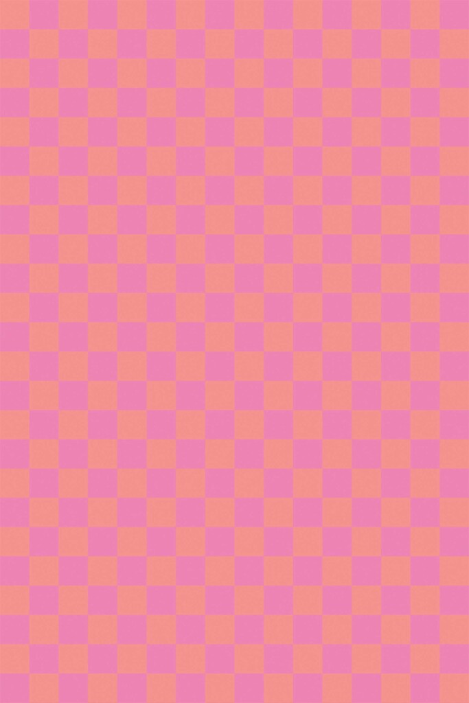 Fancy Walls Pink Checkered Pink traditional wallpaper