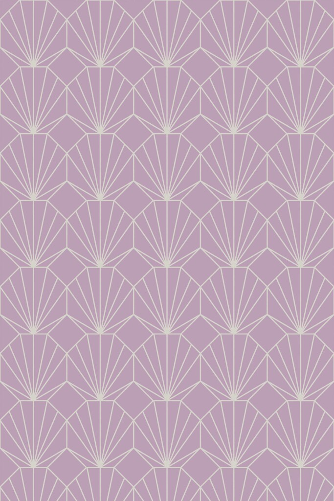 Fancy Walls Pink Geometric removable wallpaper