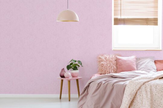 Pink Peonies self-adhesive wallpaper from Fancy Walls