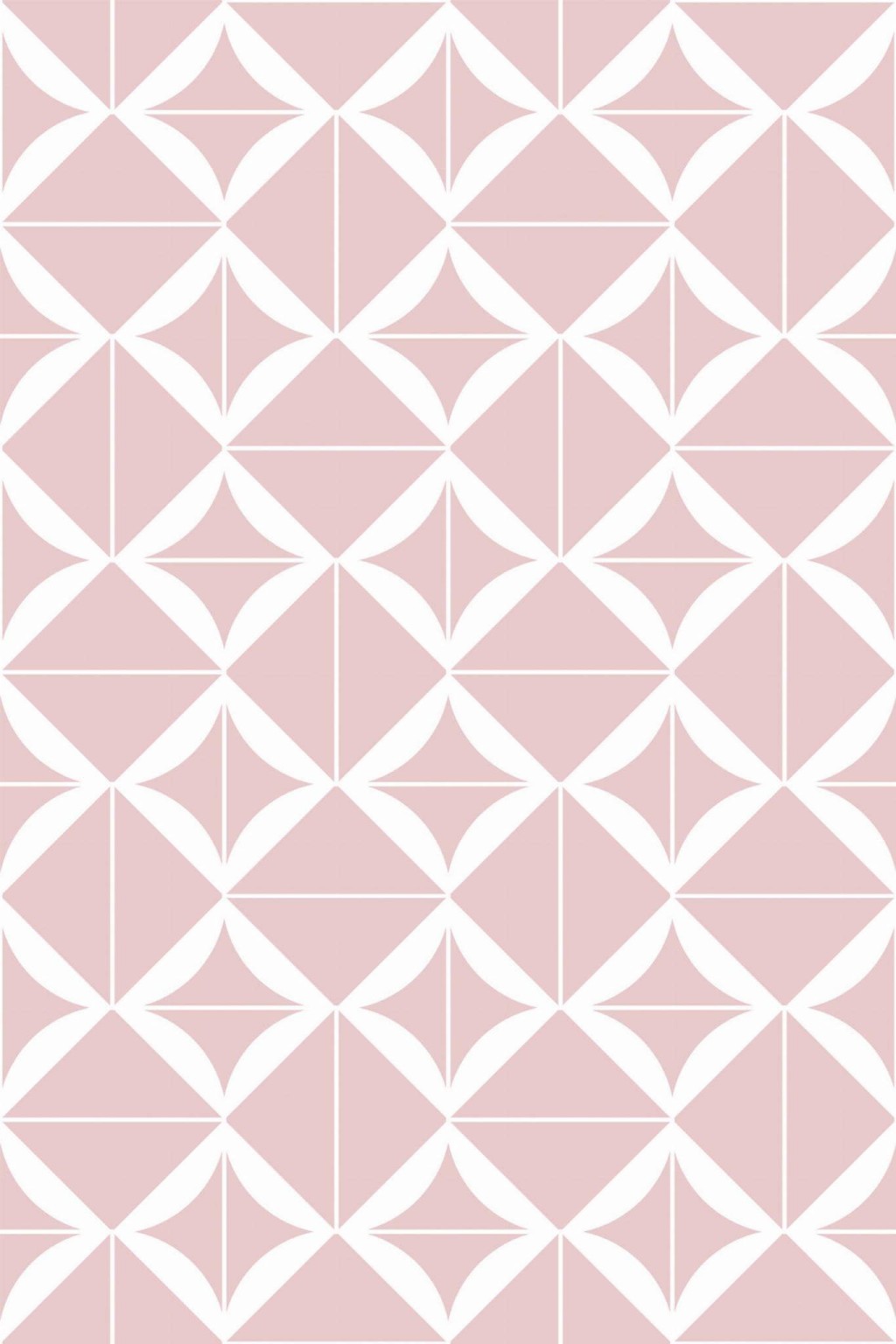 Pink square pattern Peel and Stick Wallpaper or Non-pasted