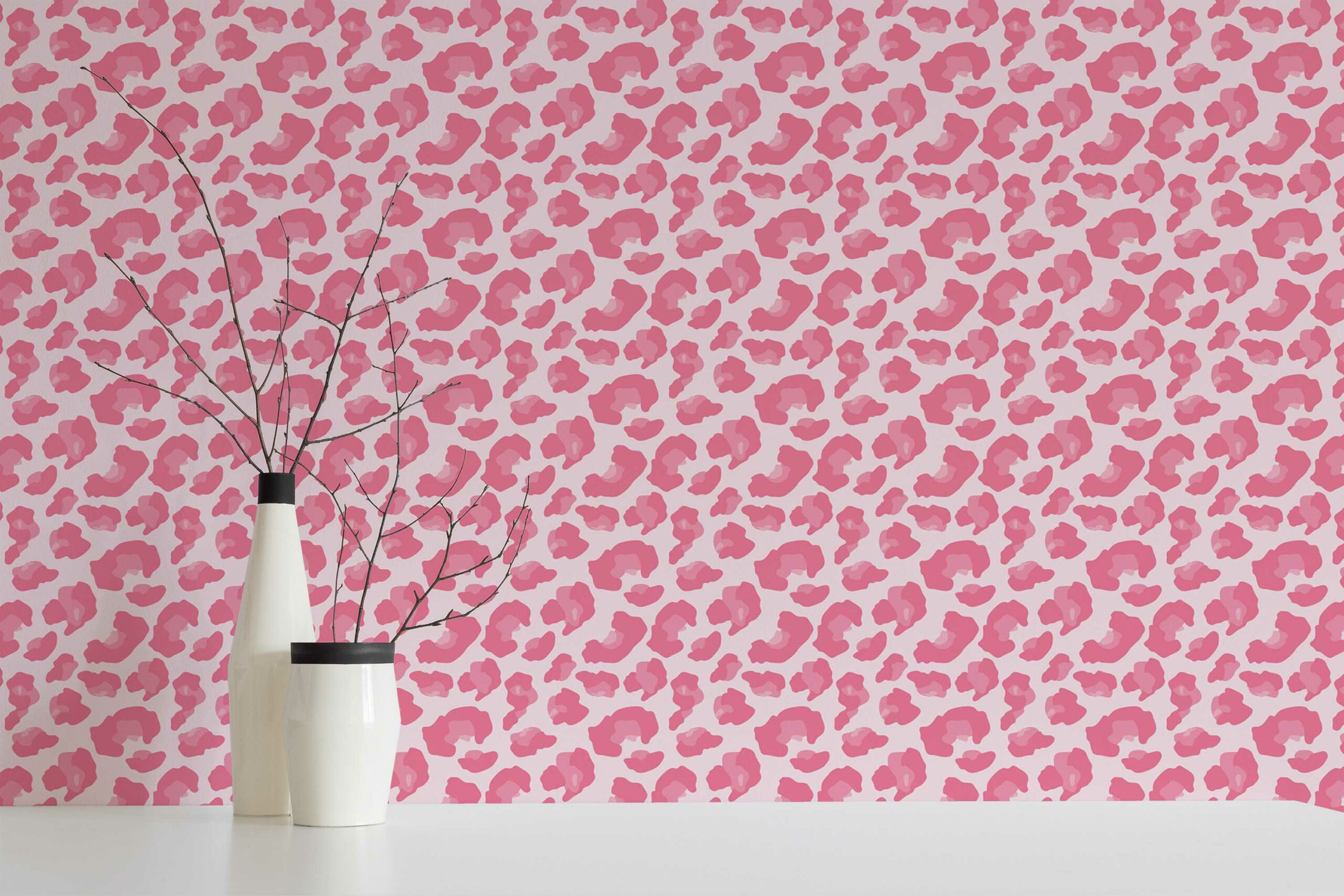 pink cheetah wallpaper for room