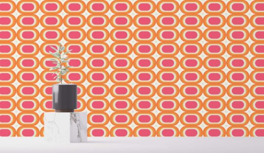 60's peel and stick wallpaper