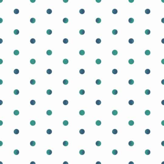 Blue and teal polka dot removable wallpaper