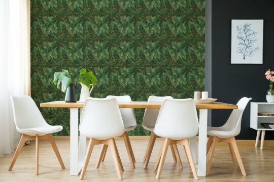 green powder room peel and stick removable wallpaper