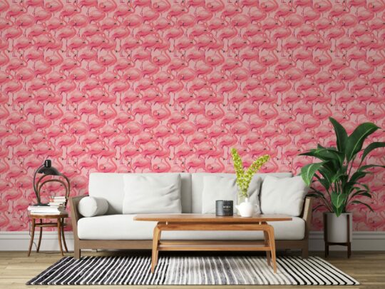 hot pink stick and peel wallpaper