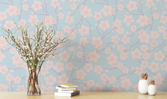cherry removable wallpaper