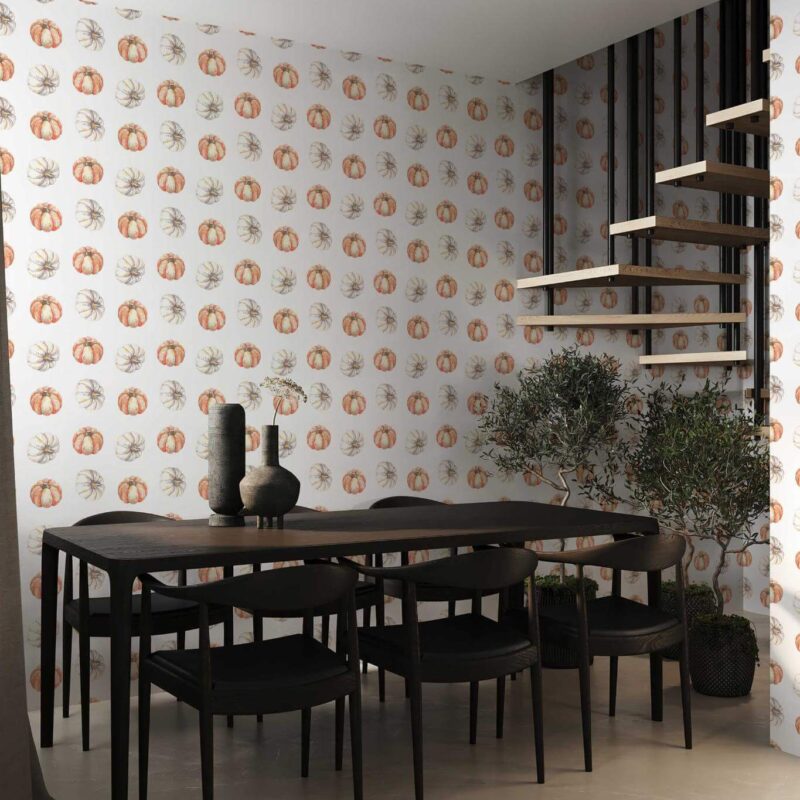 Modern bird Wallpaper Peel and Stick or NonPasted