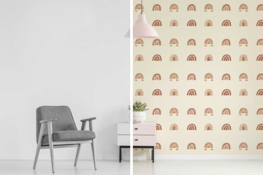 brown living room peel and stick removable wallpaper