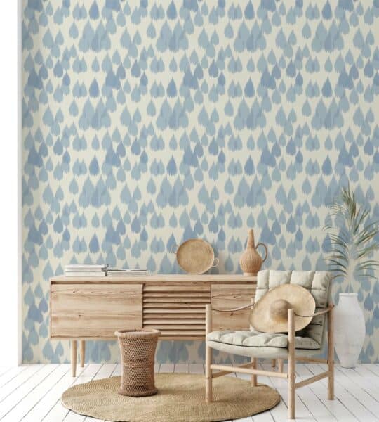 ikat peel and stick wallpaper