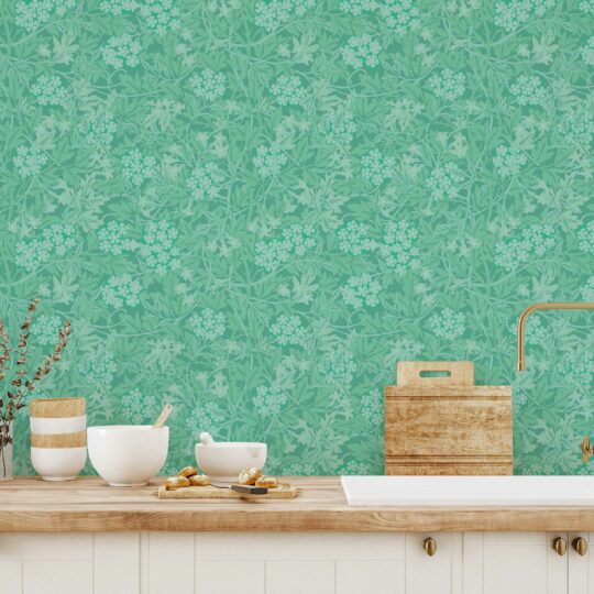 Vintage Style Floral Pattern Wallpaper for Rooms  lifencolors