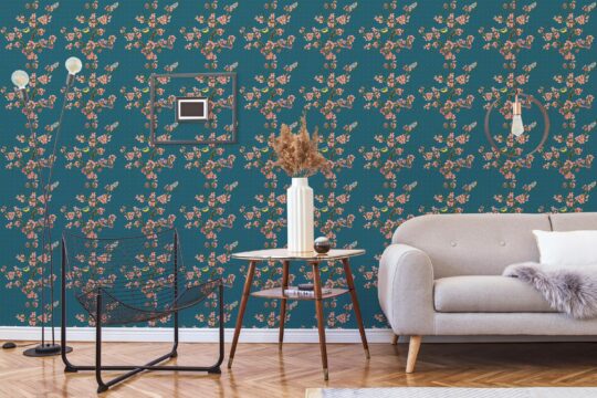multicolor stick and peel wallpaper