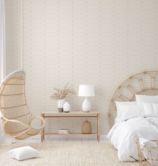 candice beige traditional wallpaper